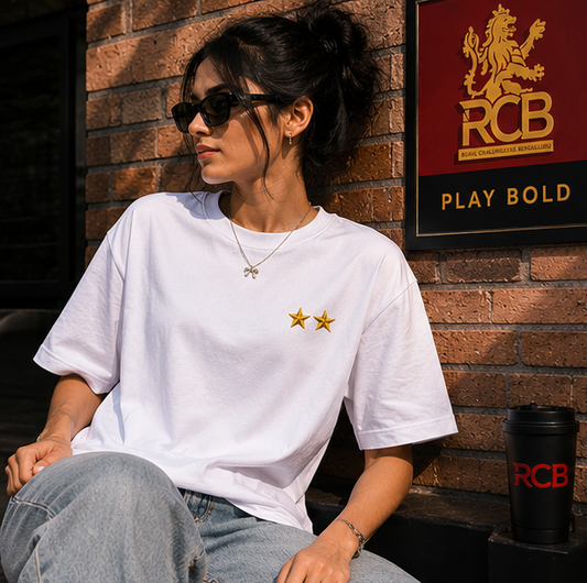 RCB Winning Oversized Tee (Unisex)