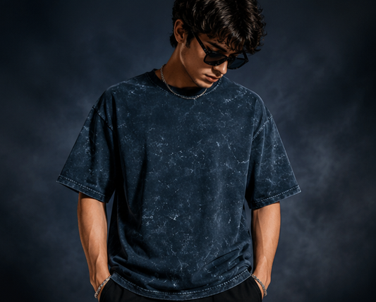Anime Streetwear Acid Wash Tee – Goku Edition
