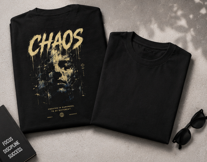 Chaos Tee-Black