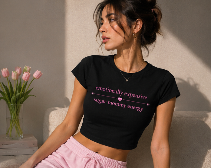 Emotionally Expensive Baby Tee