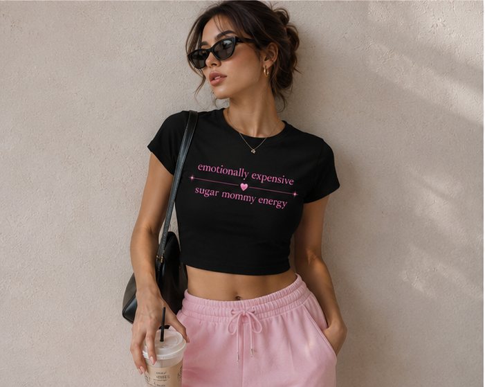 Emotionally Expensive Baby Tee
