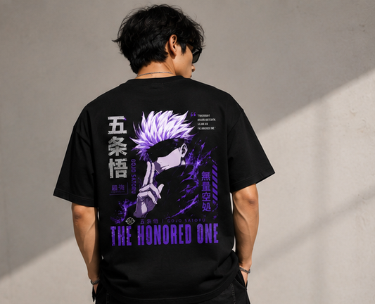 Anime Streetwear Tee – GOJO Edition