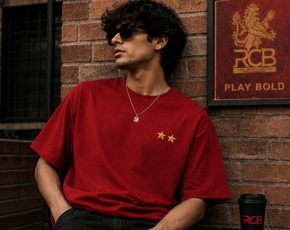 RCB Winning Oversized Tee (Unisex)
