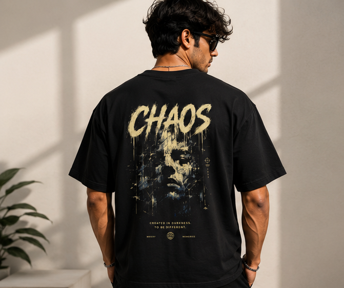 Chaos Tee-Black