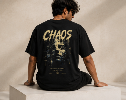 Chaos Tee-Black